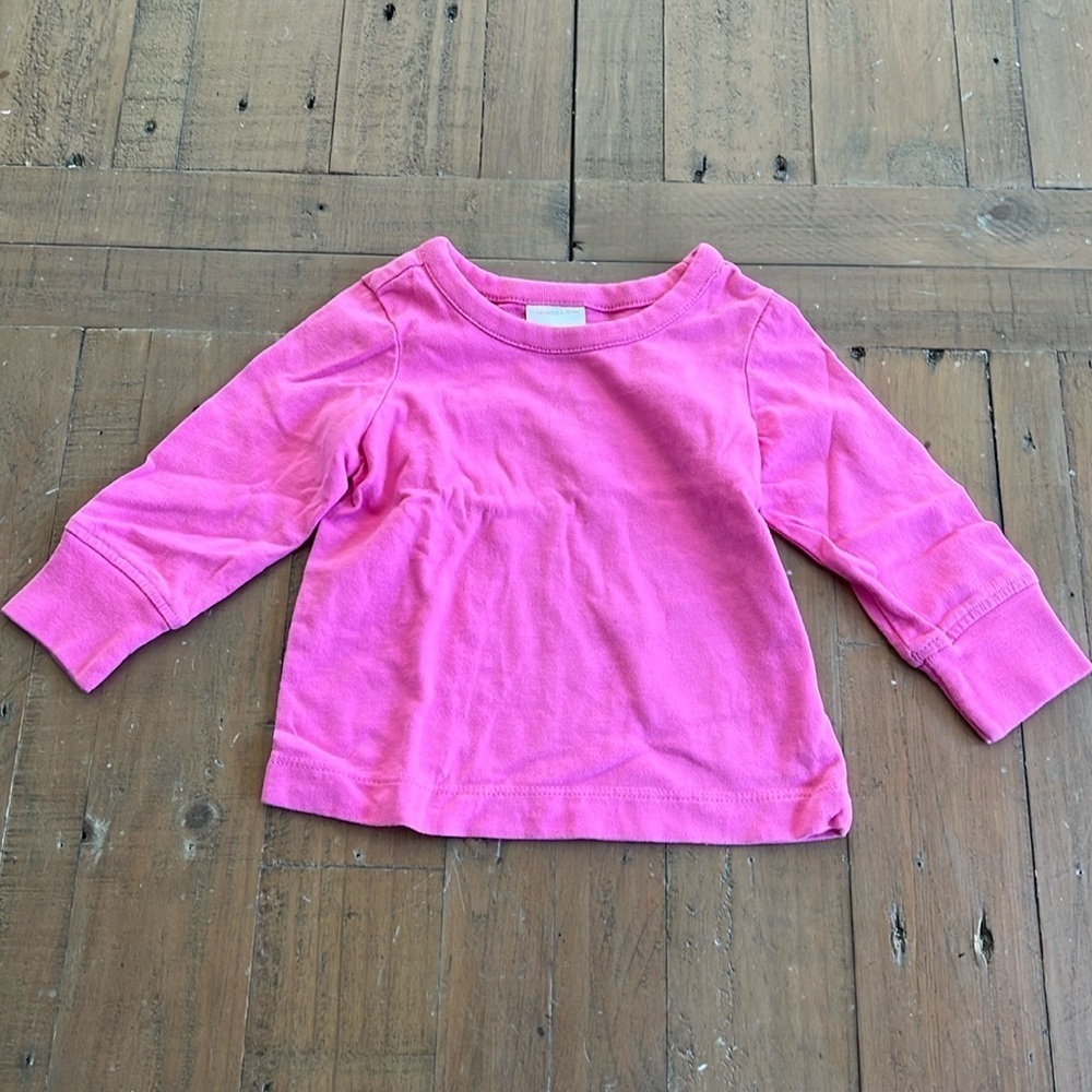 Hanna andersson pink long sleeve tee